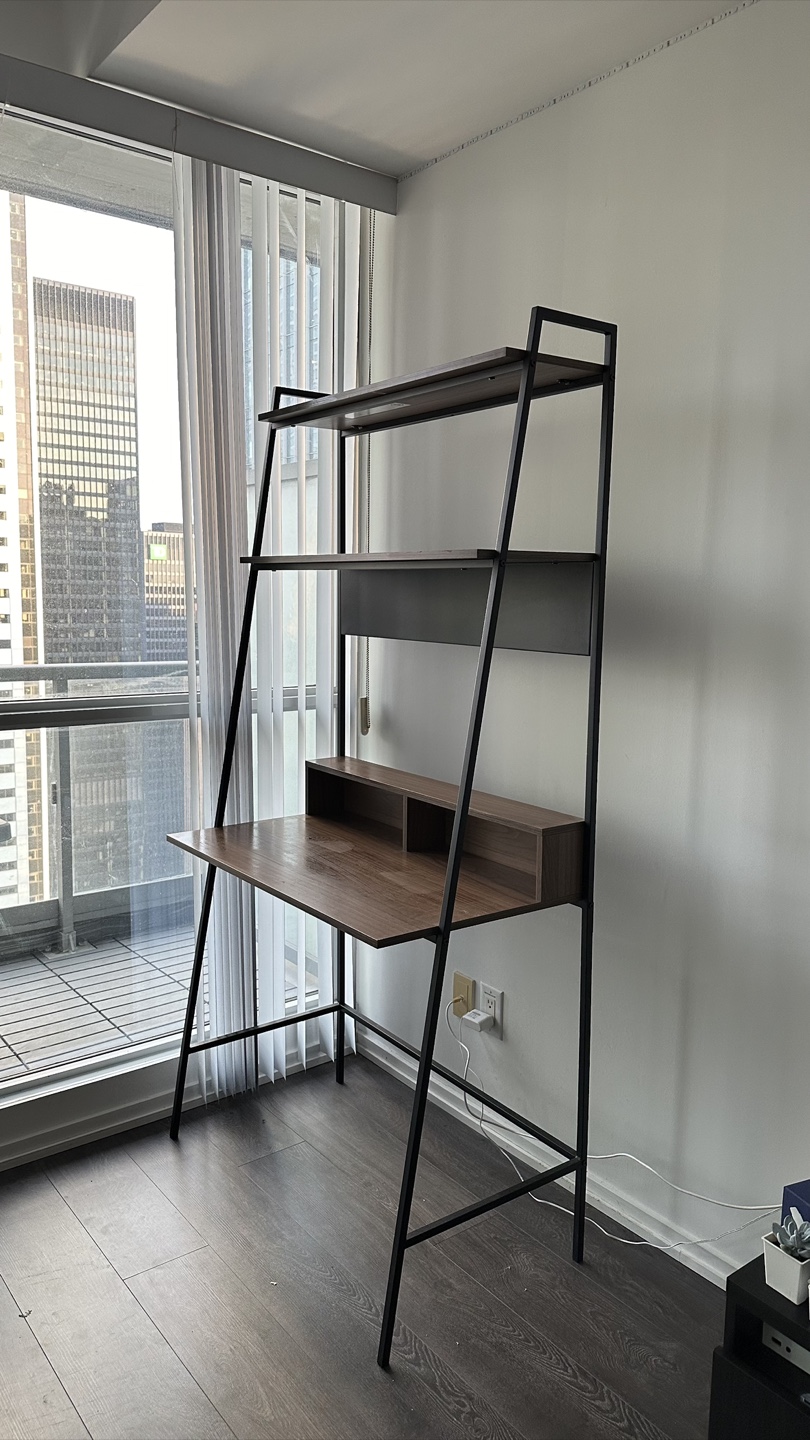 Ladder Shelf Desk - photo 2