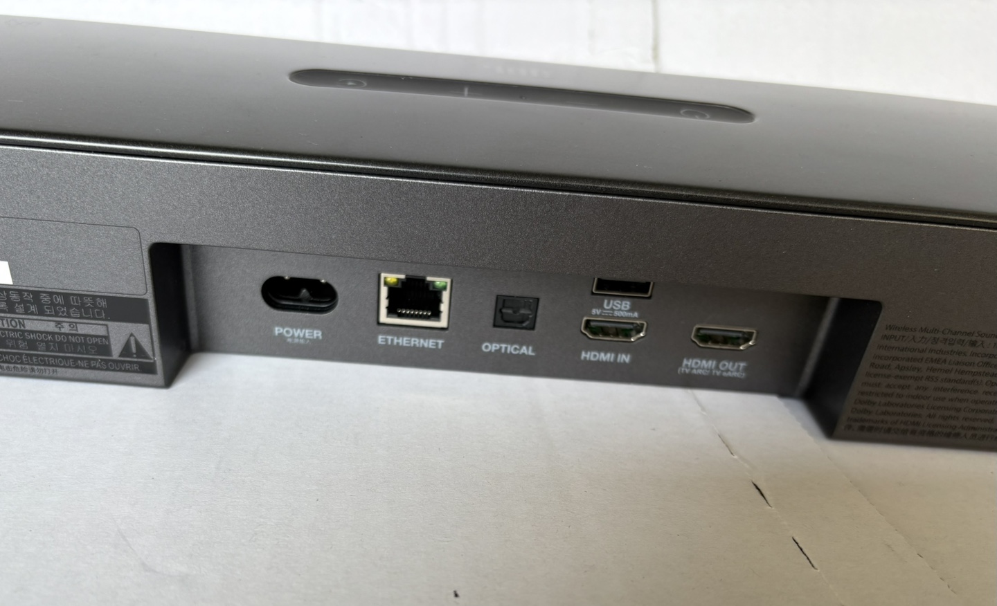 JBL Wireless Multi-channel Soundbar with Remote & Cables - photo 2