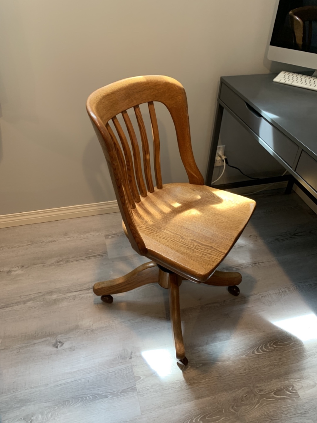 2 Vintage Krug Office/Desk Chairs - photo 4