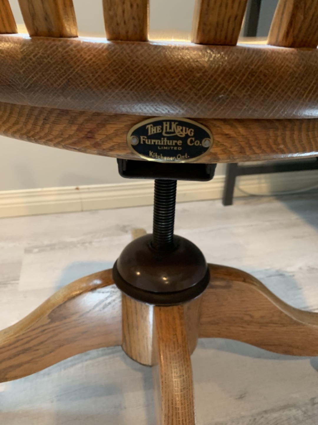 2 Vintage Krug Office/Desk Chairs - photo 5