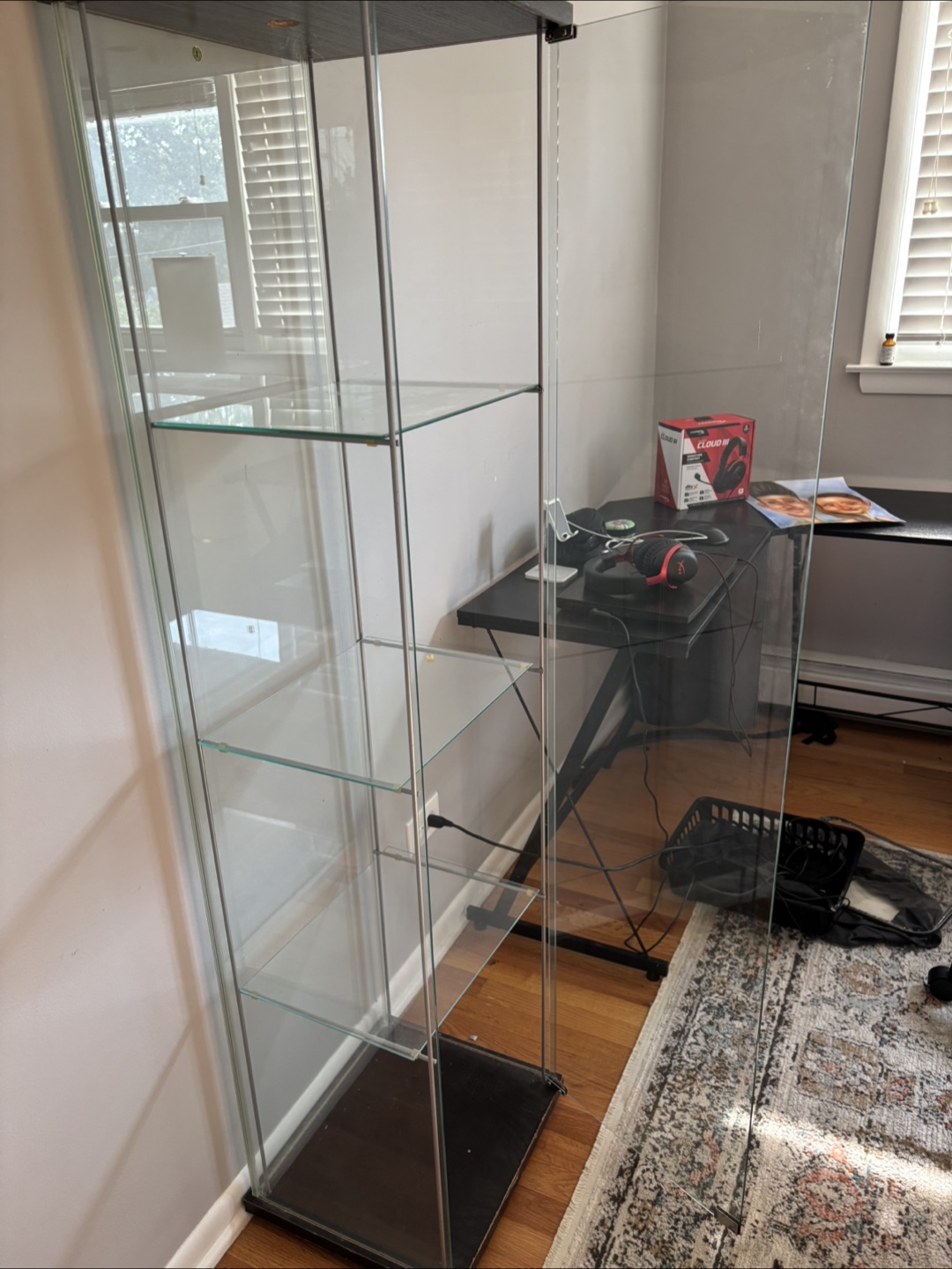 Tall Glass Display Cabinet - photo 3