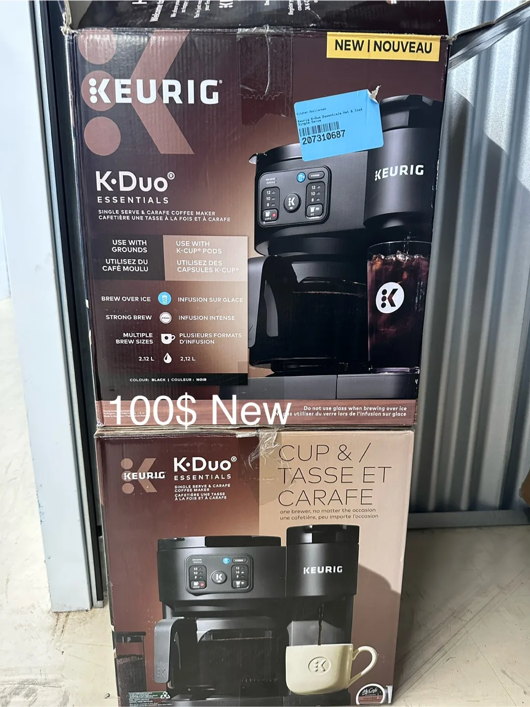 New Keurig K-Duo Essentials Coffee Maker thumbnail