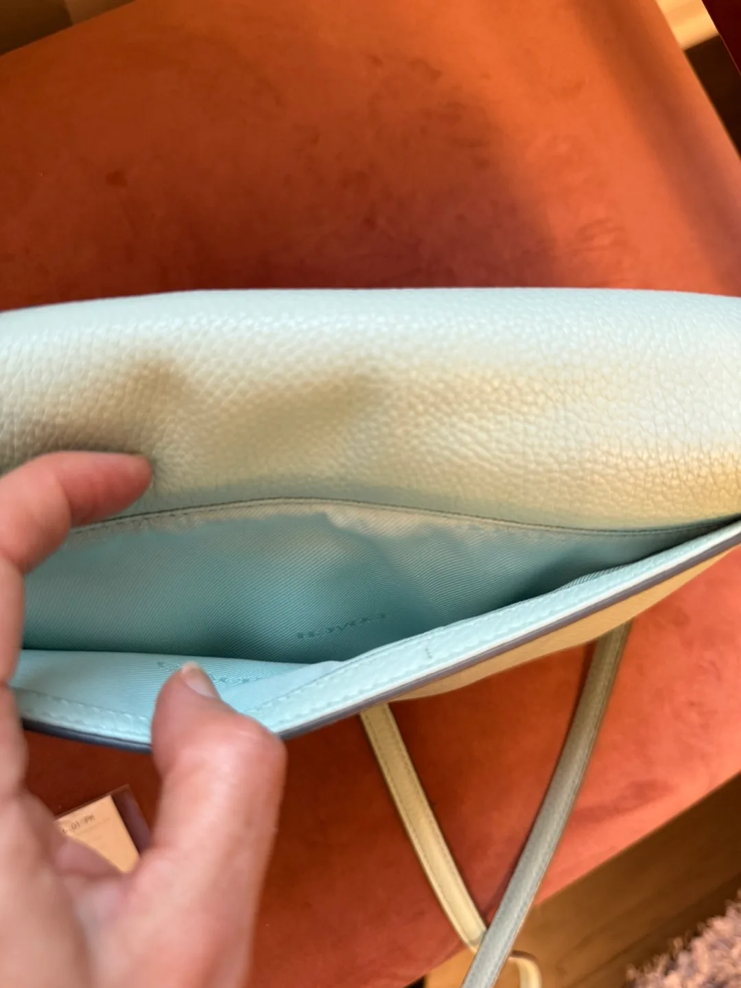 NEW Coach Crosstown Xbody Bag - seaglass pebble leather image indicator(8)