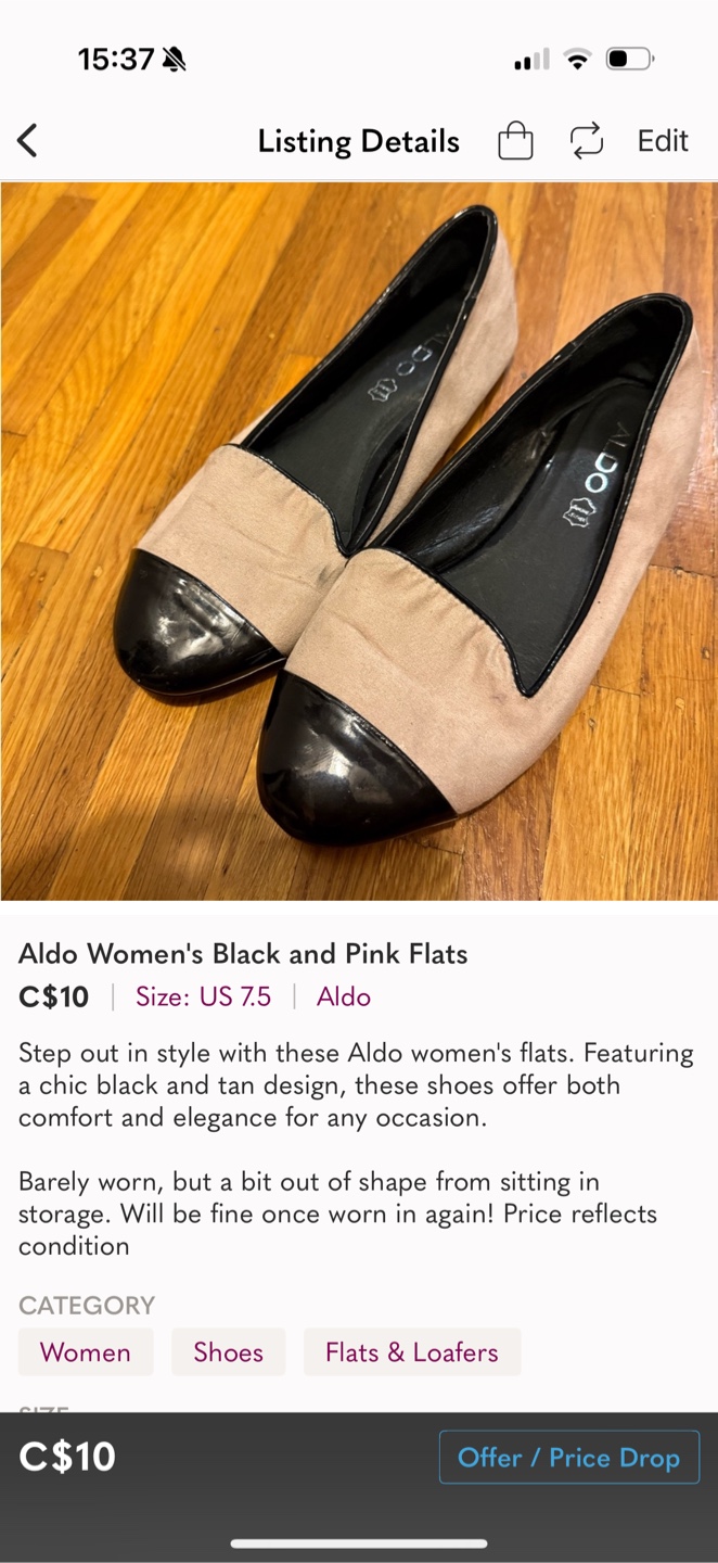 Aldo Flats #FREECYCLE