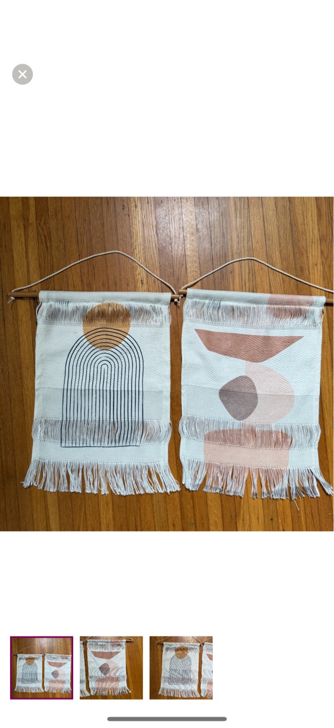 Geometric Wall Hangings - Boho Decor