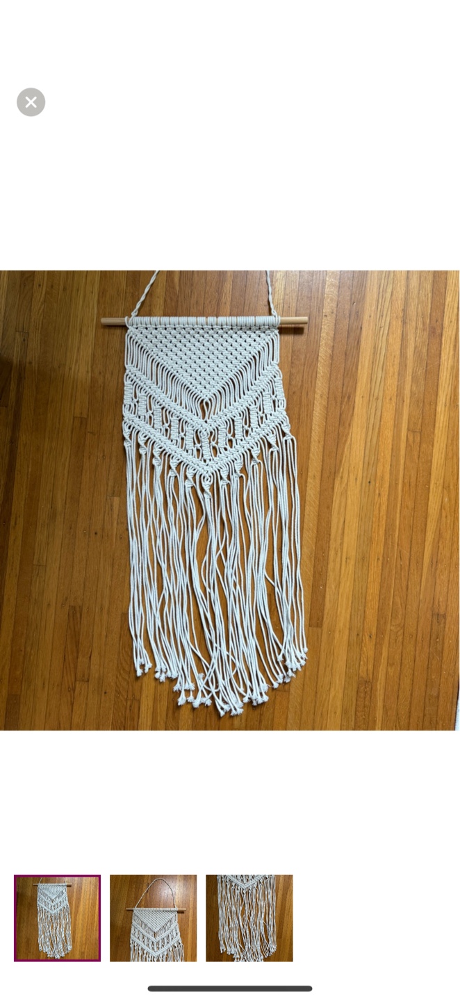 Macrame Wall Hanging - Boho Decor