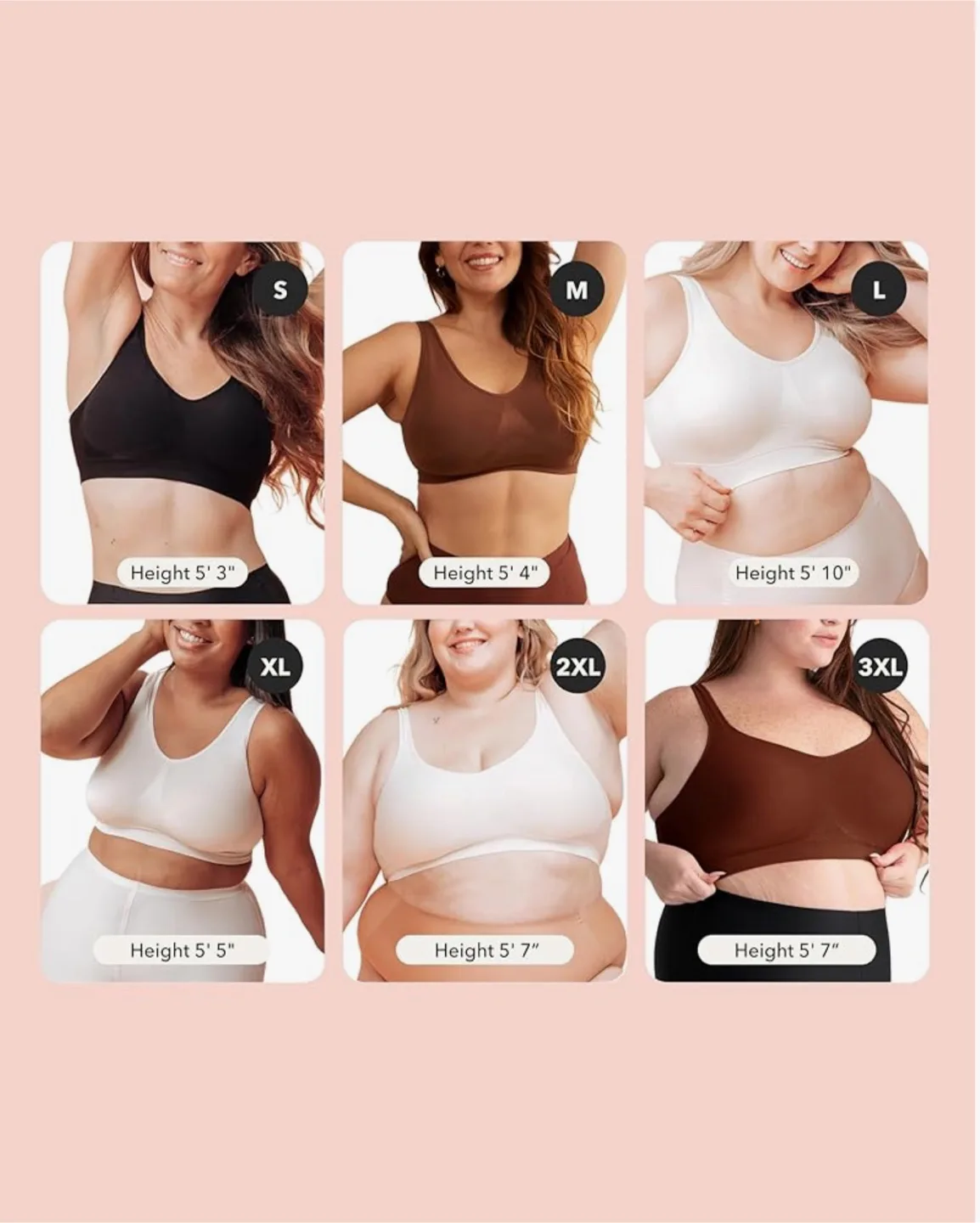 Truekind Wireless  Shaping Bra - 2XL image indicator(5)