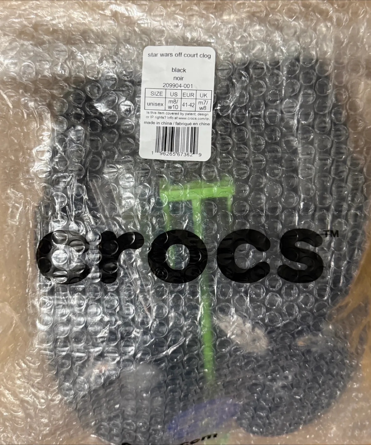 Crocs Star Wars Off Court Clog - Size W10/M8 image indicator(5)