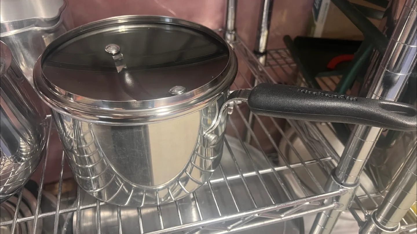 KitchenAid Stainless Steel Saucepan with Lid thumbnail