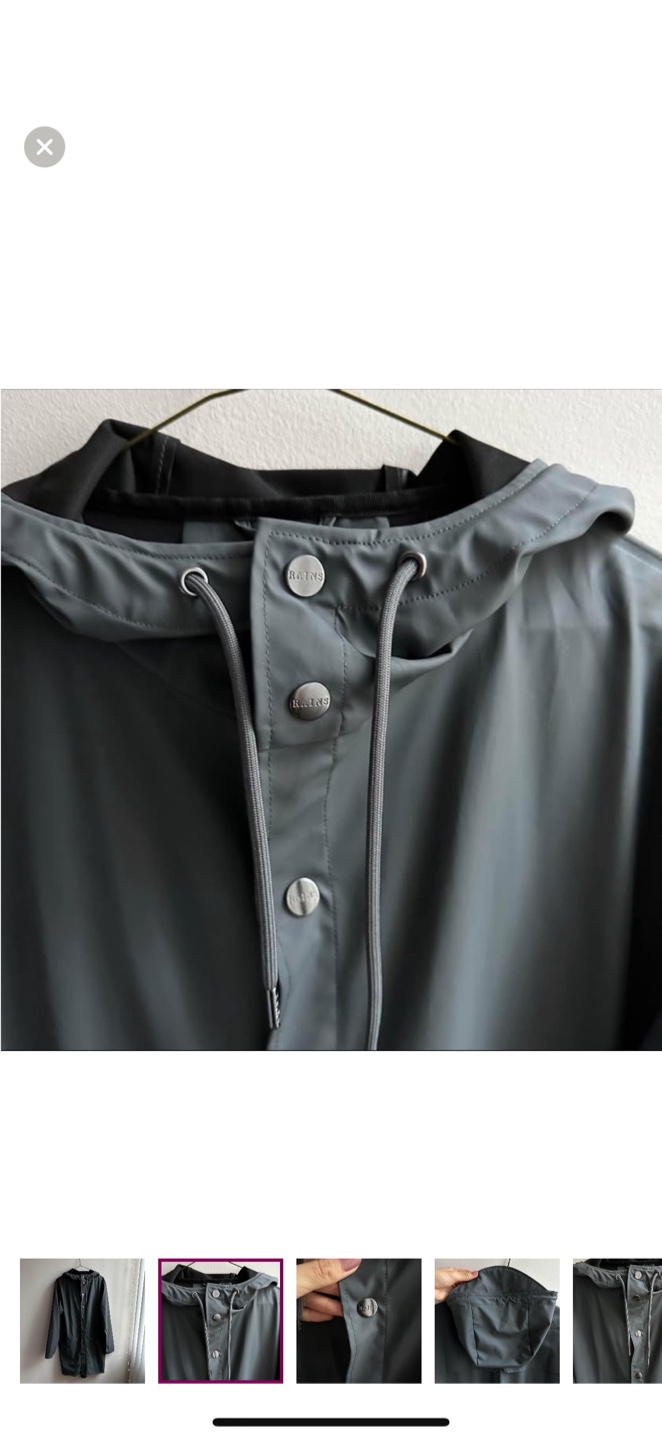 Rains Waterproof Rain Jacket - photo 2