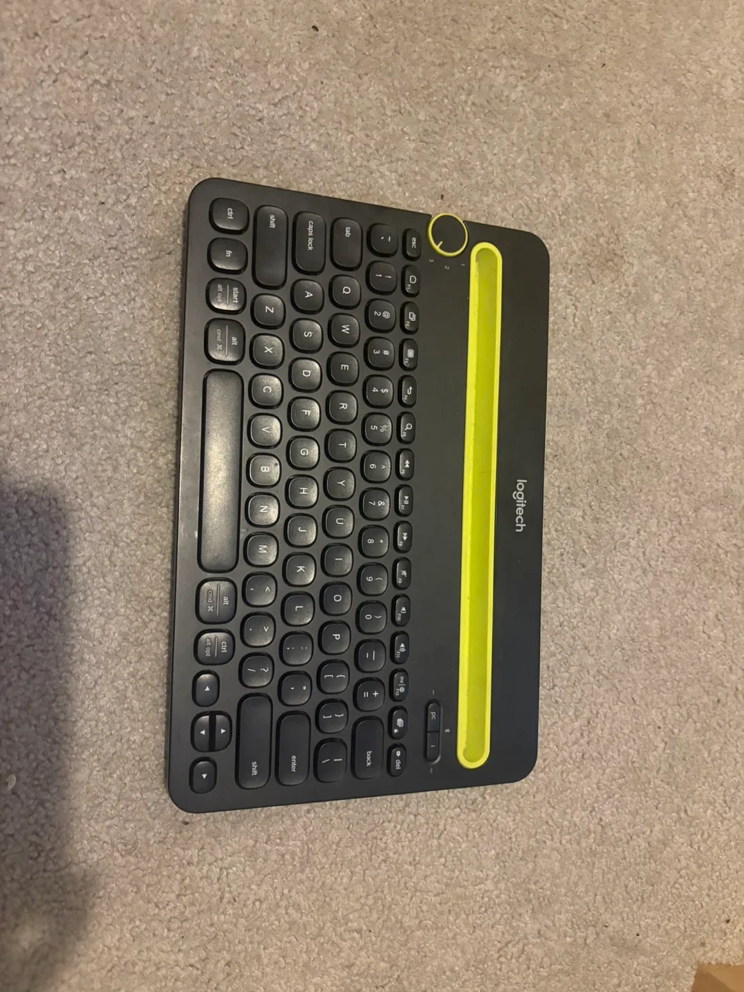 Logitech K480 Bluetooth Keyboard - Black thumbnail