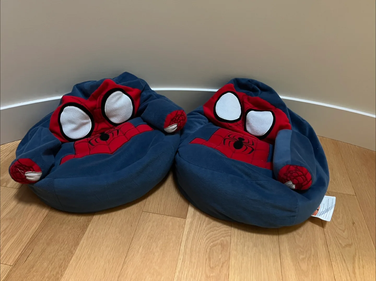 🕷️ Spider-Man Kids Bean Bag Chairs – Set of 2! 🕷️