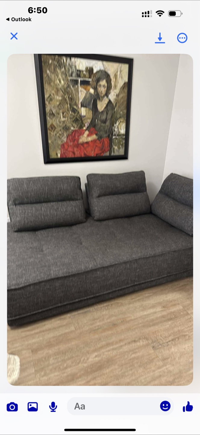 Grey Sofa Bed - photo 2