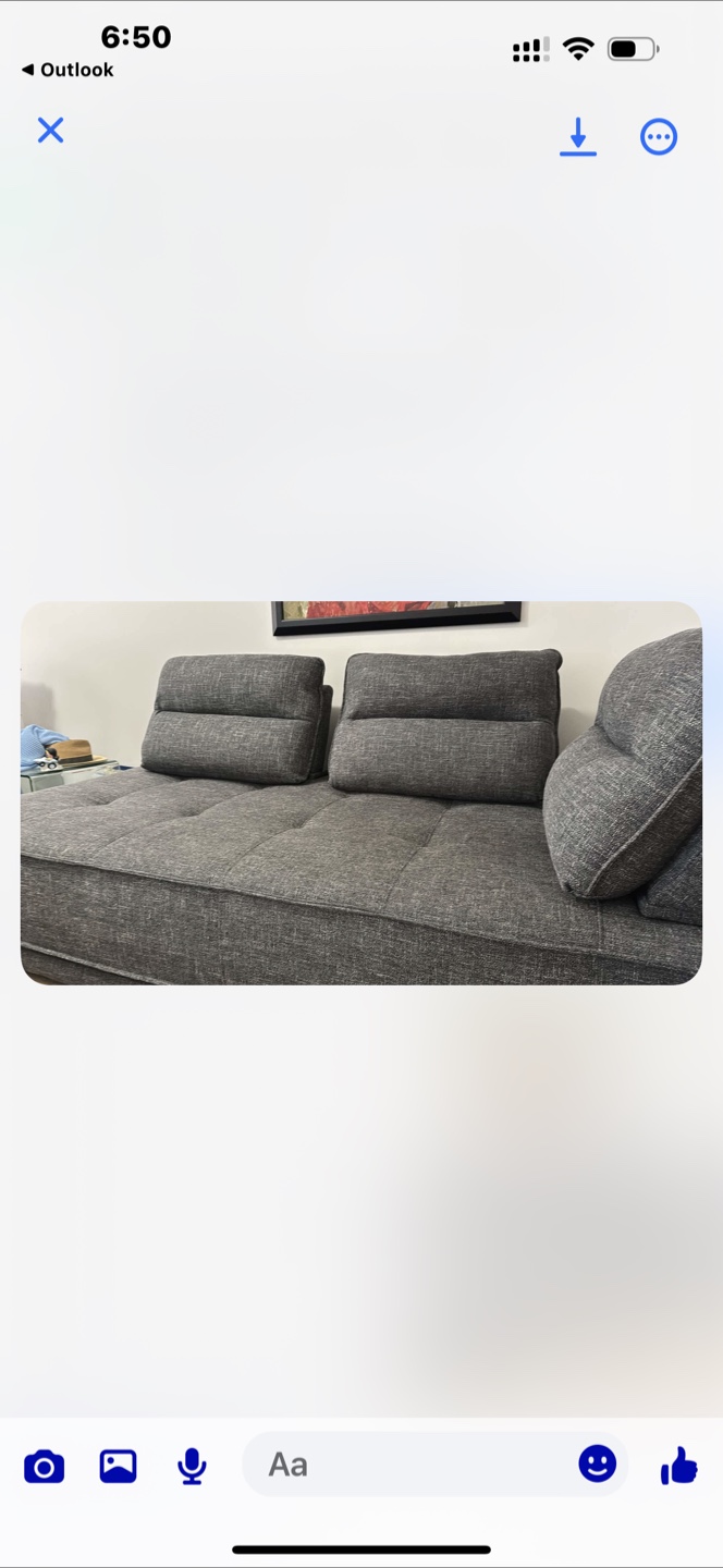 Grey Sofa Bed - photo 4