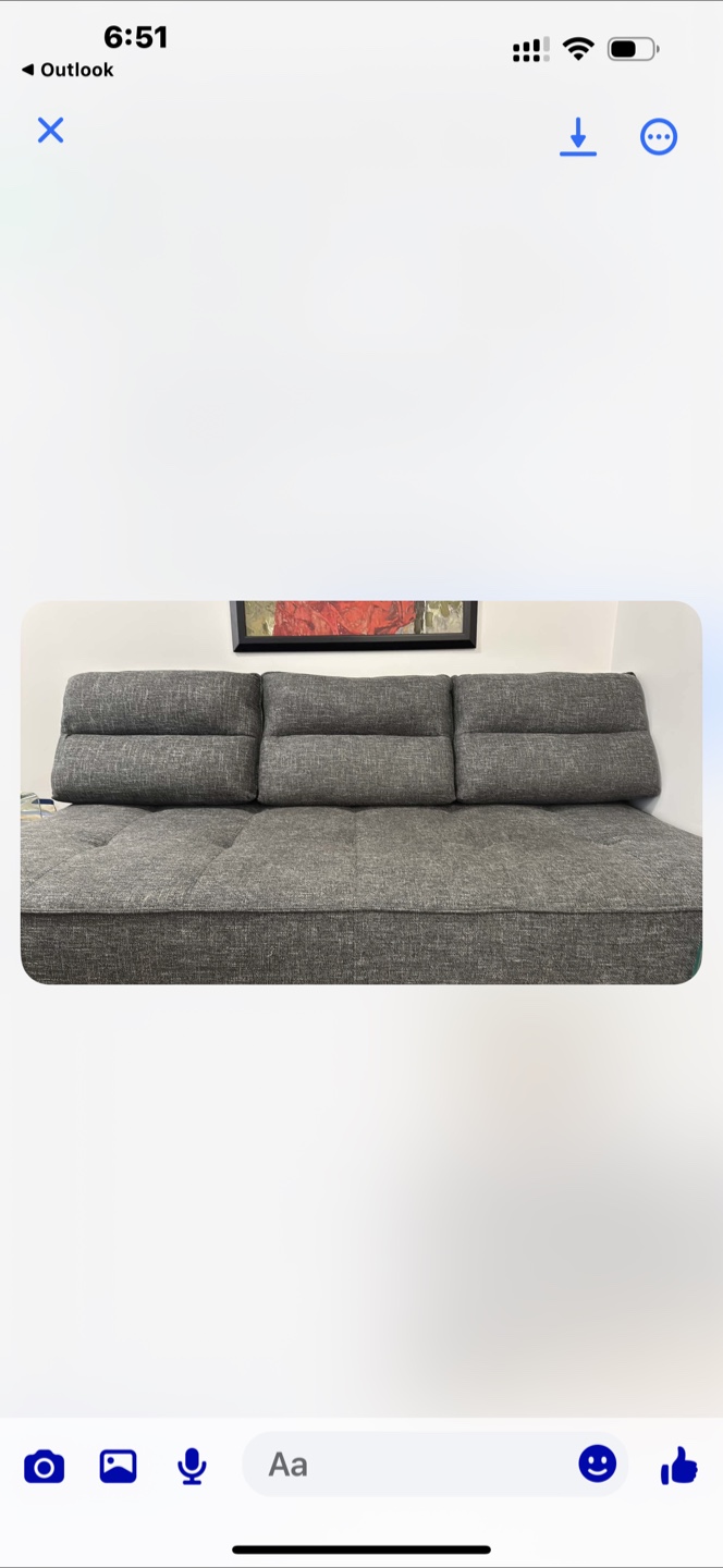 Grey Sofa Bed