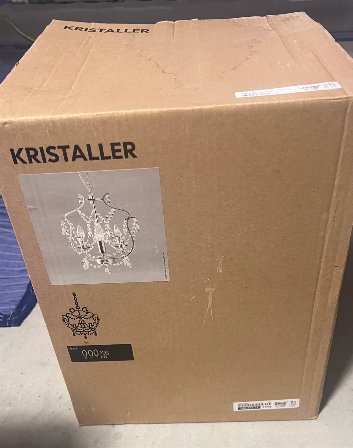 IKEA KRISTALLER Chandelier - New in Box! thumbnail
