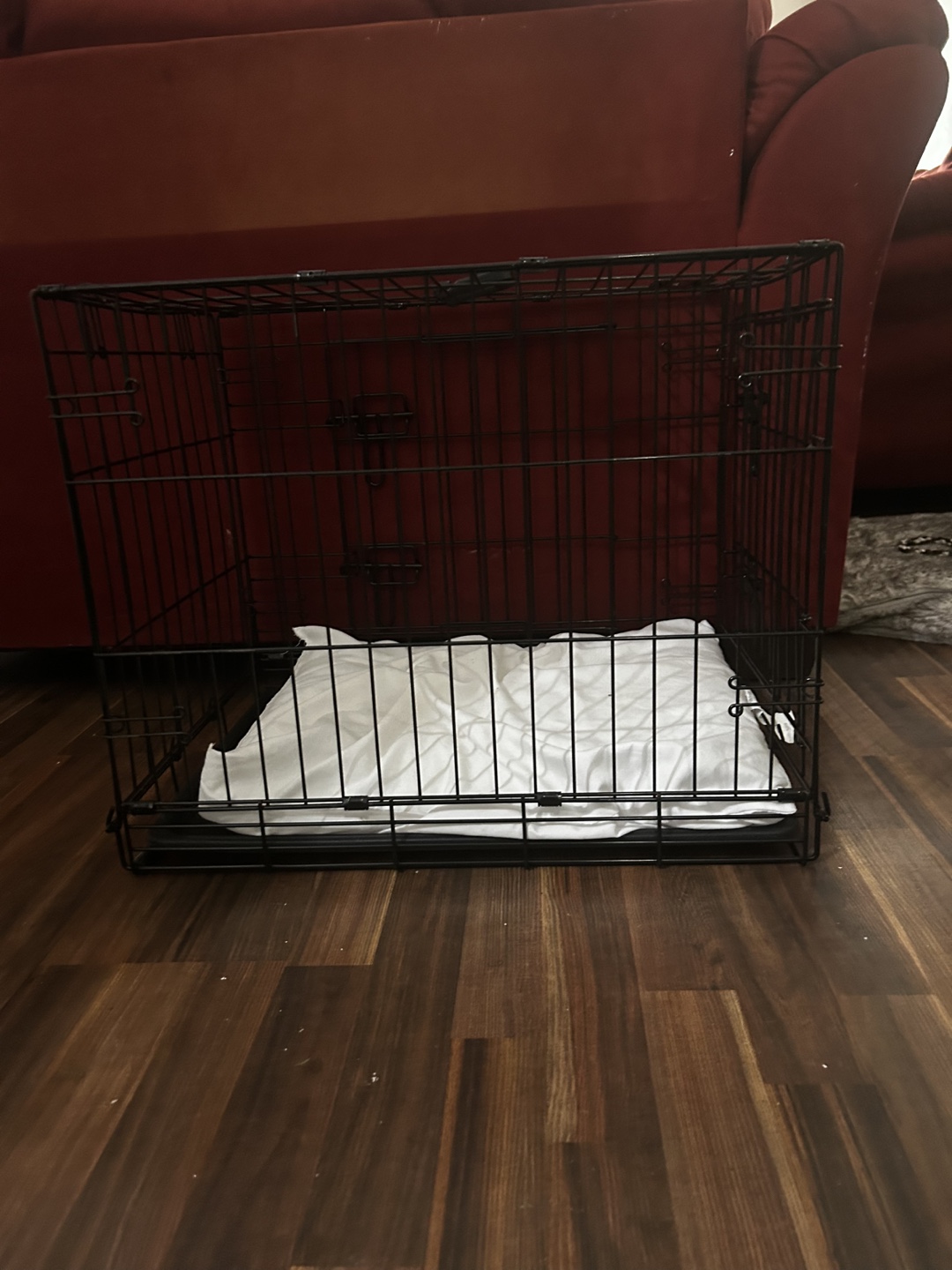 Black Wire Dog Crate - photo 2