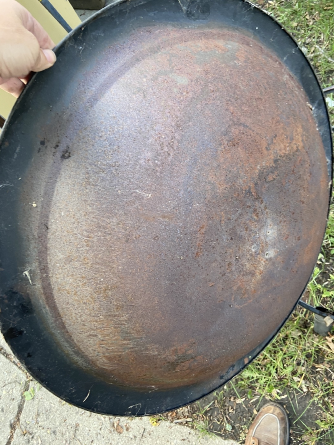Used Fire Pit Bowl with Stand - photo 4