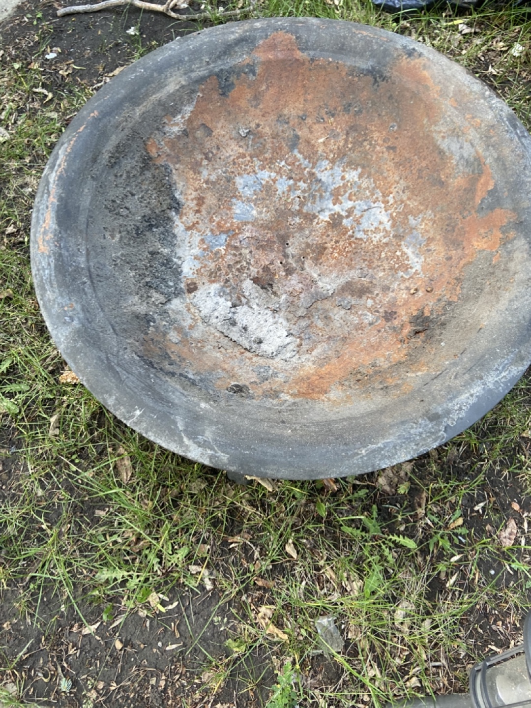 Used Fire Pit Bowl with Stand - photo 2