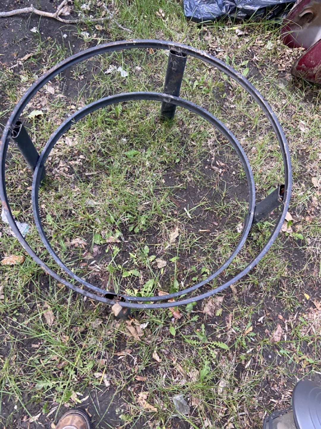 Used Fire Pit Bowl with Stand - photo 3