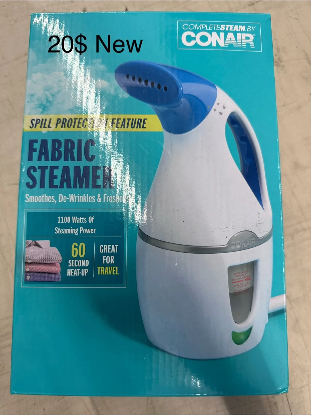 New Conair Fabric Steamer thumbnail