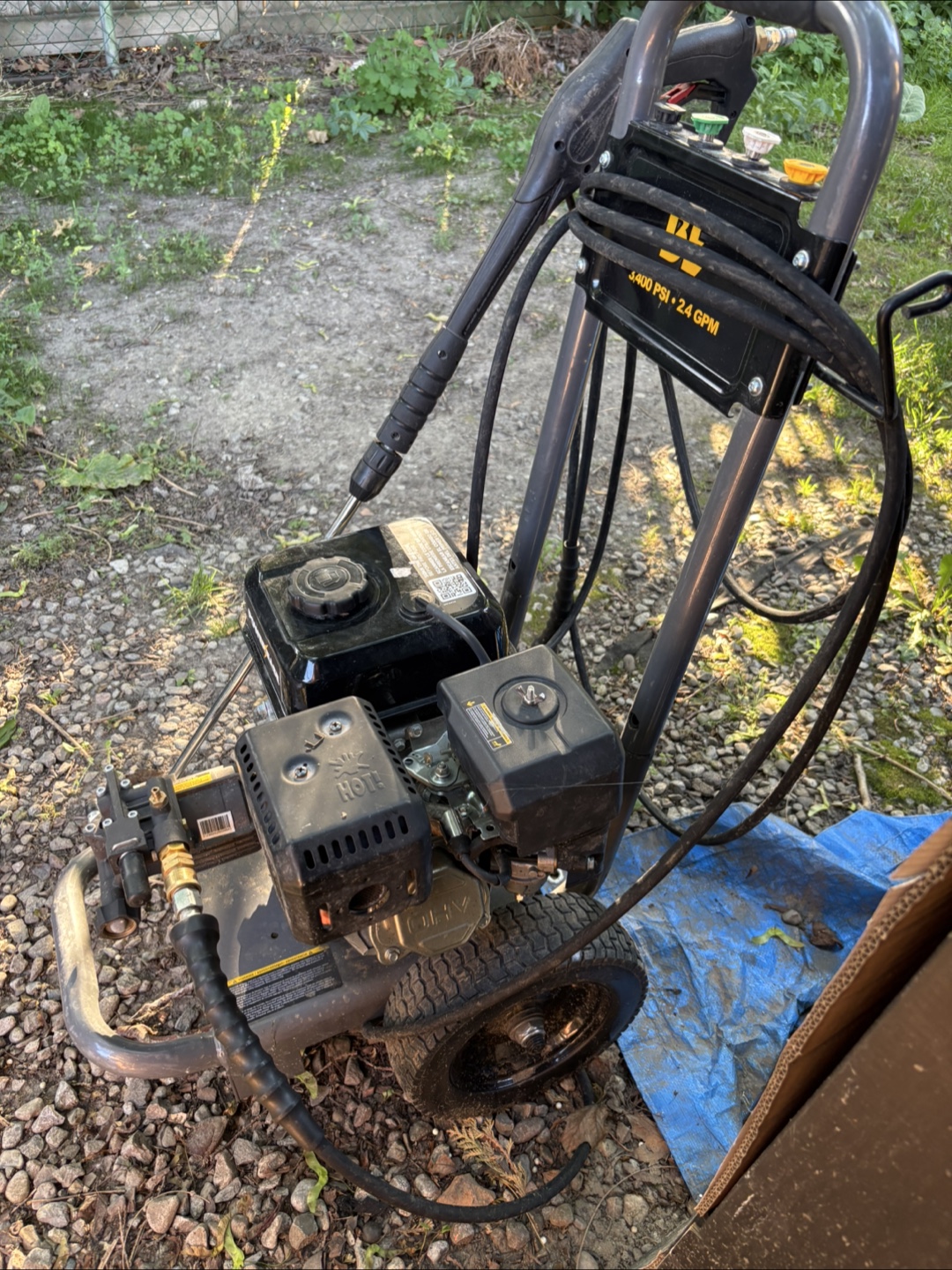 BE 3400 PSI Pressure Washer - photo 3