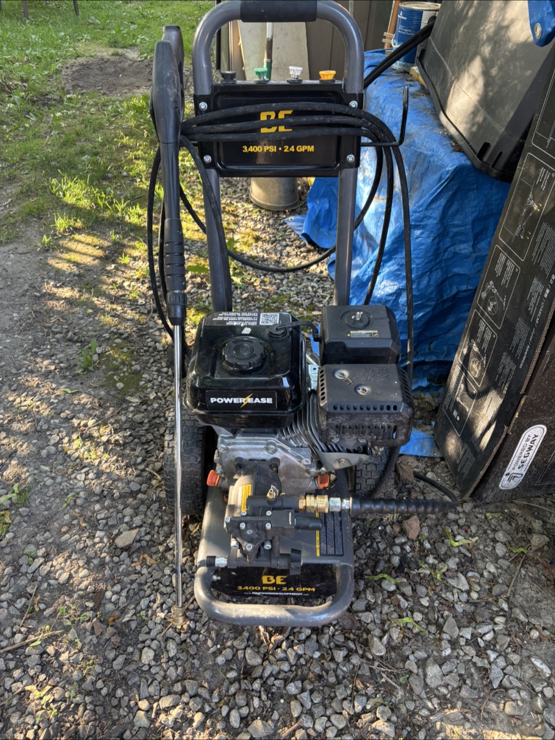 BE 3400 PSI Pressure Washer