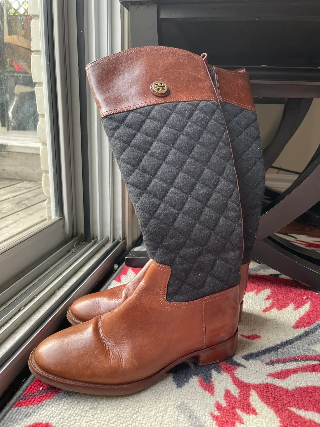 Tory Burch Riding Boots - Size 8 thumbnail