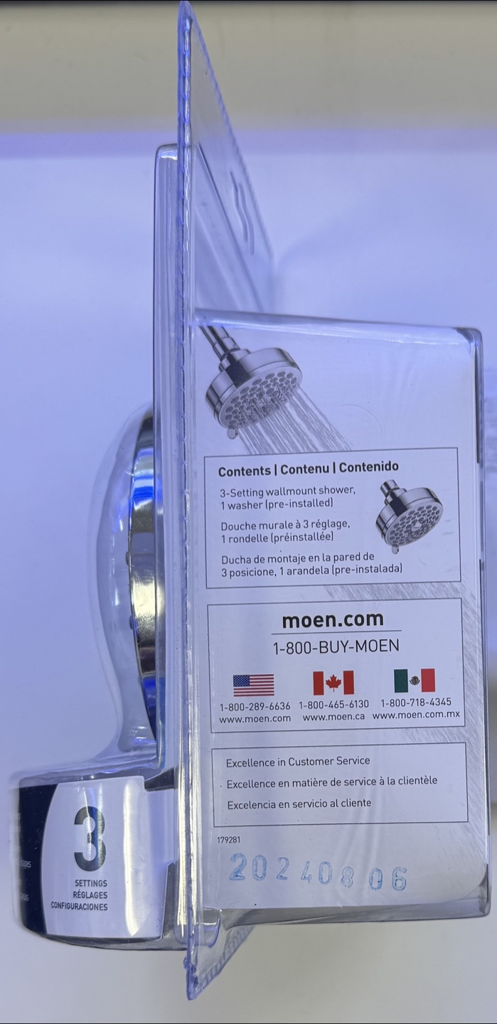 New Moen Eos Showerhead - 3 Settings - photo 3