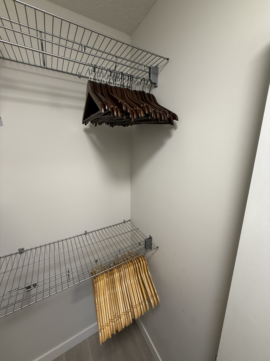 Wooden Clothes Hangers - Brown and Natural - photo 3
