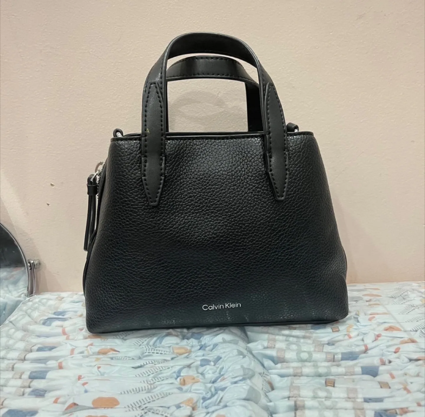 Calvin Klein Black Satchel thumbnail