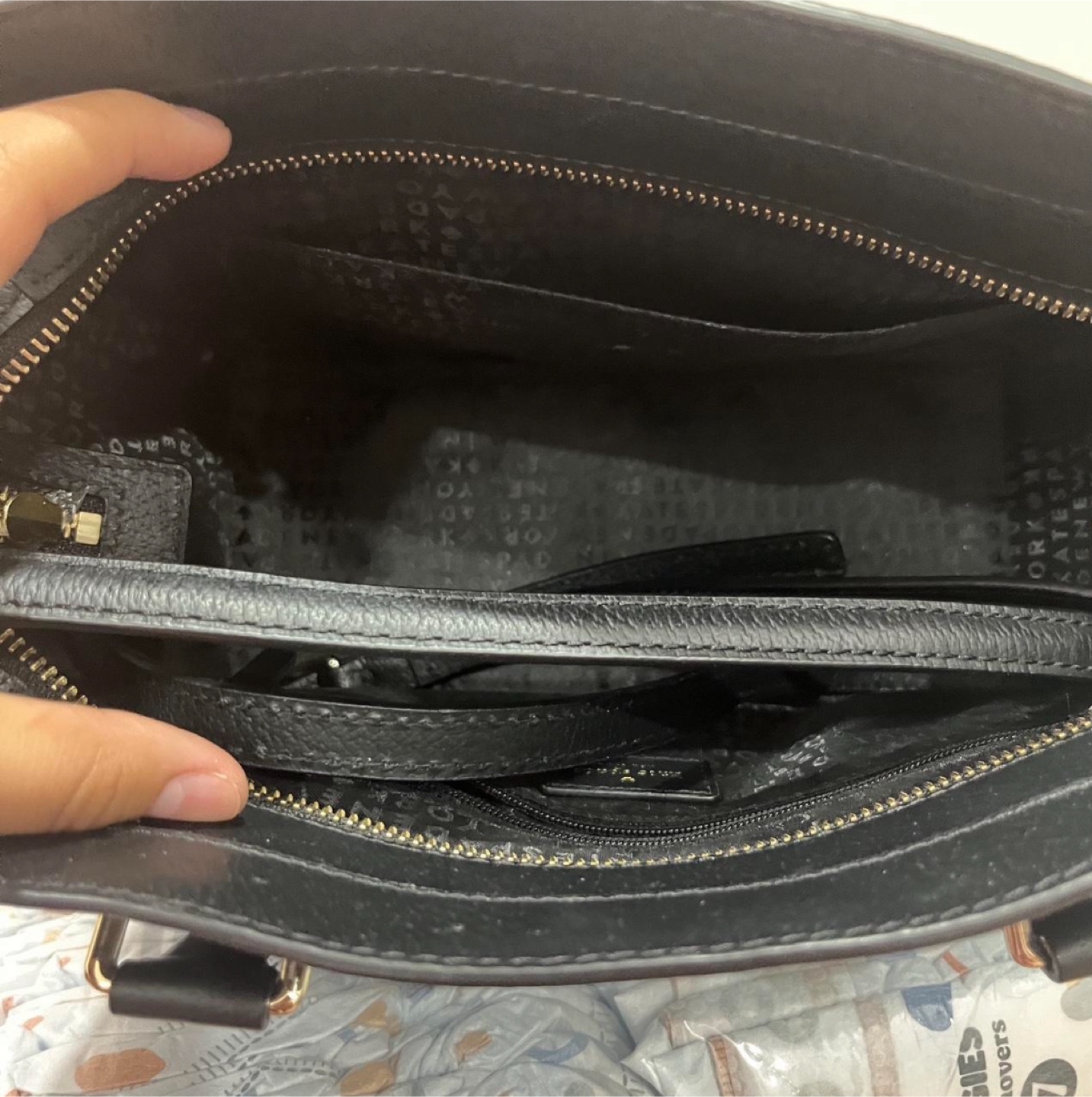 Kate Spade Black Leather Satchel - photo 3