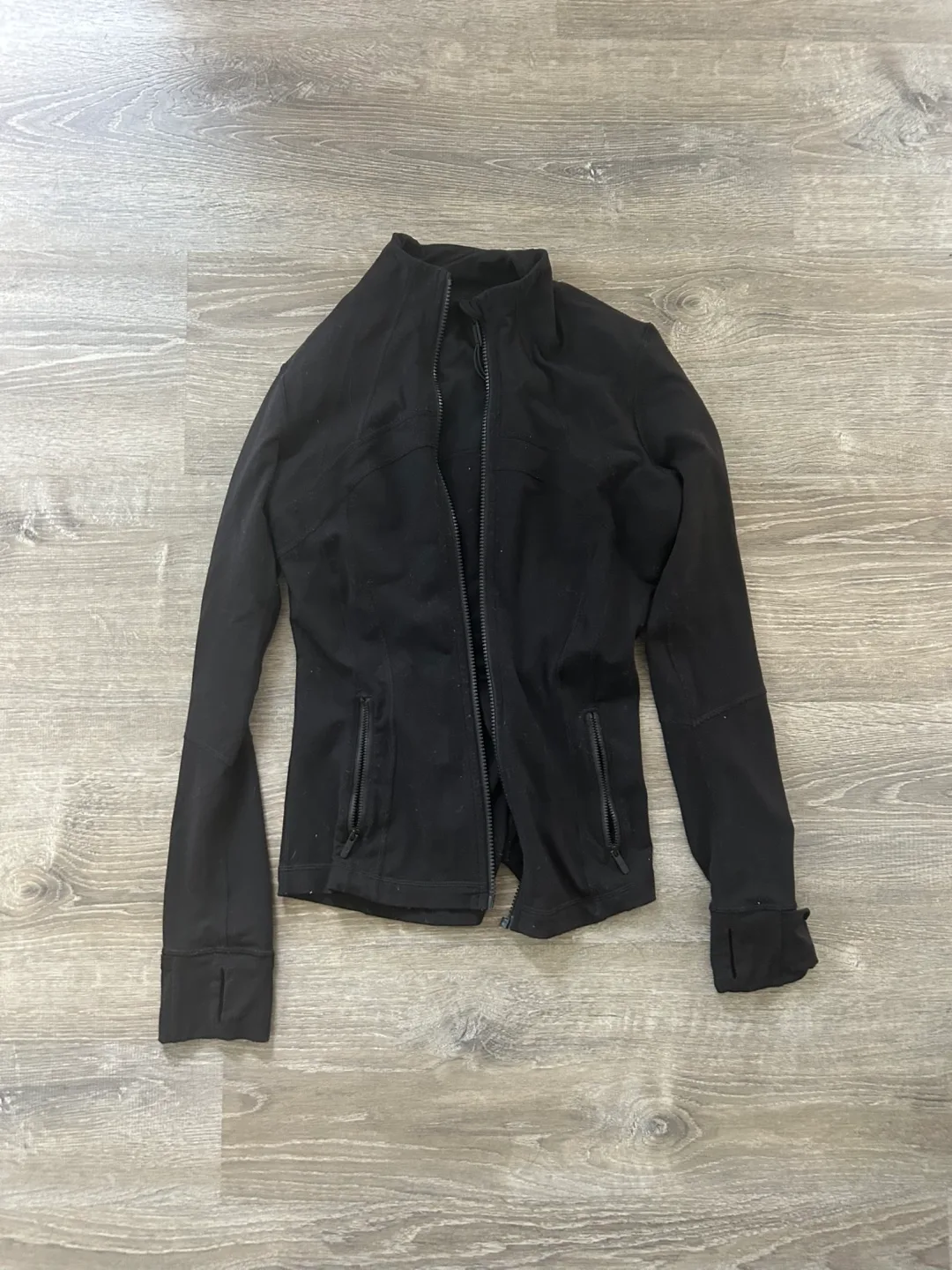 Lululemon Black Jacket Size 6 thumbnail