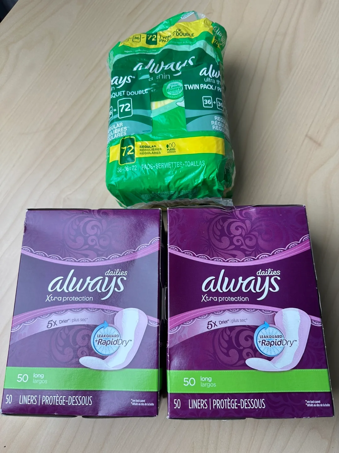 Always Ultra Thin Regular Pads & Liners thumbnail