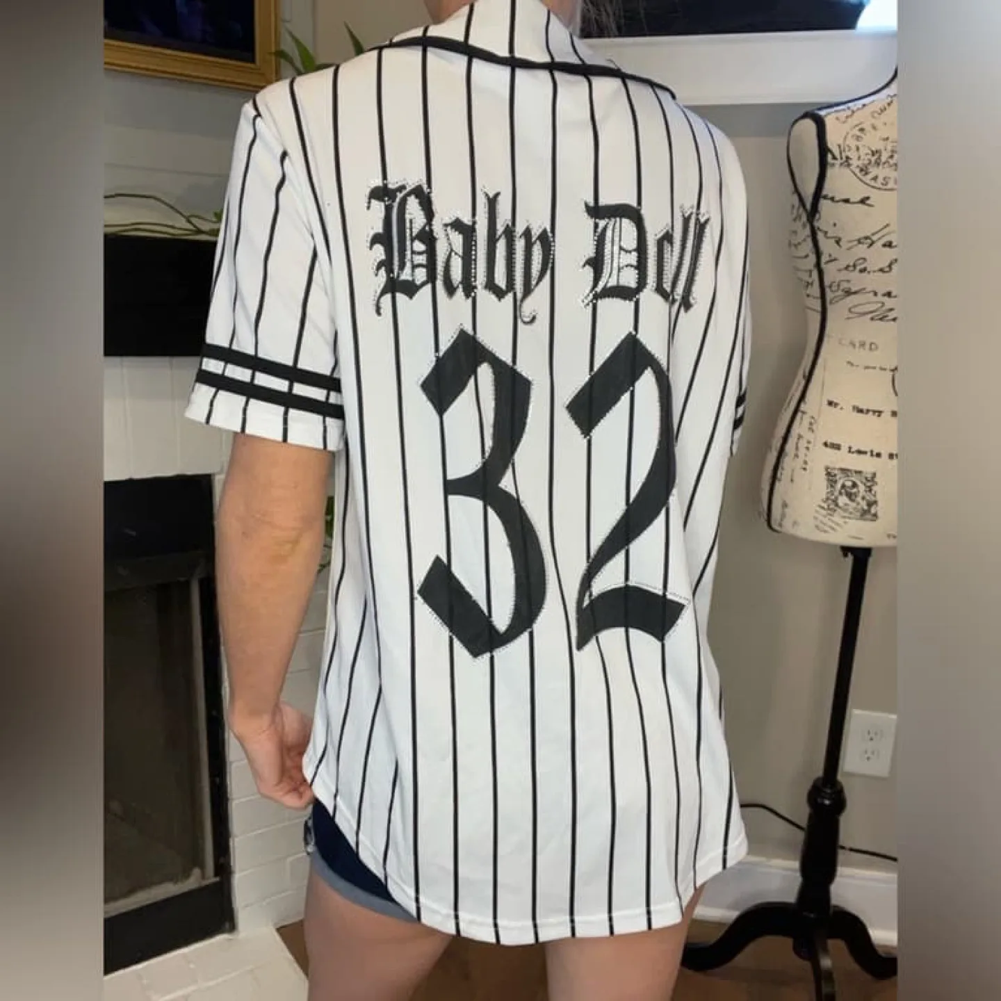 Baby Doll Striped Baseball Jersey image indicator(3)