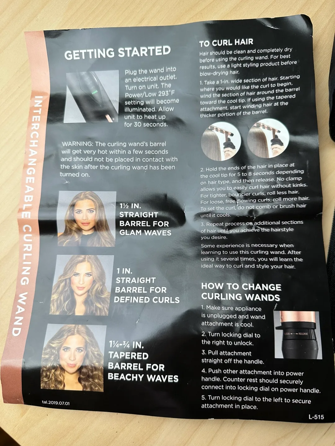 InfinitiPro by Conair Curling Wand Set image indicator(2)