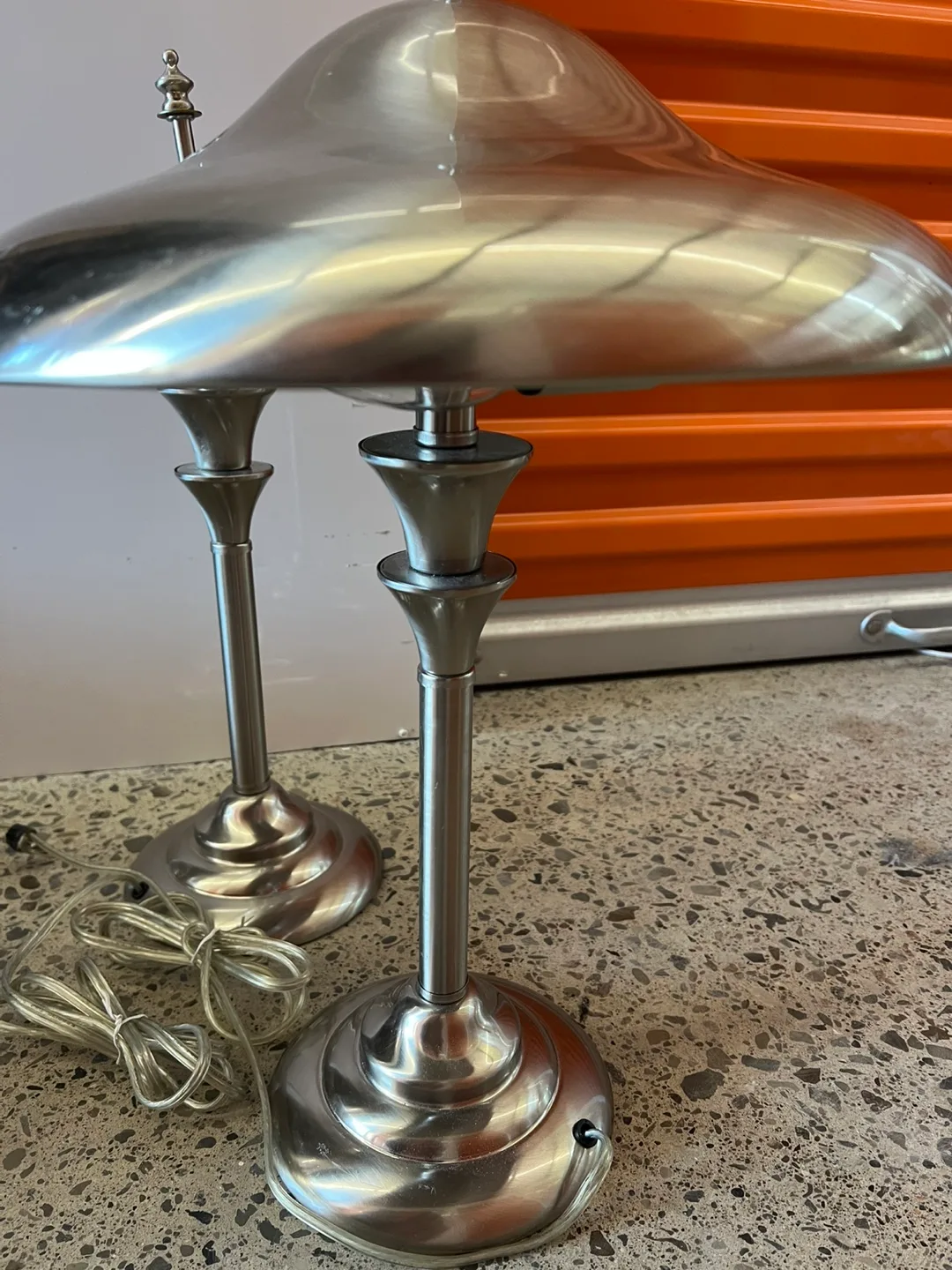 Silver Desk Lamps - Set of 2 image indicator(2)