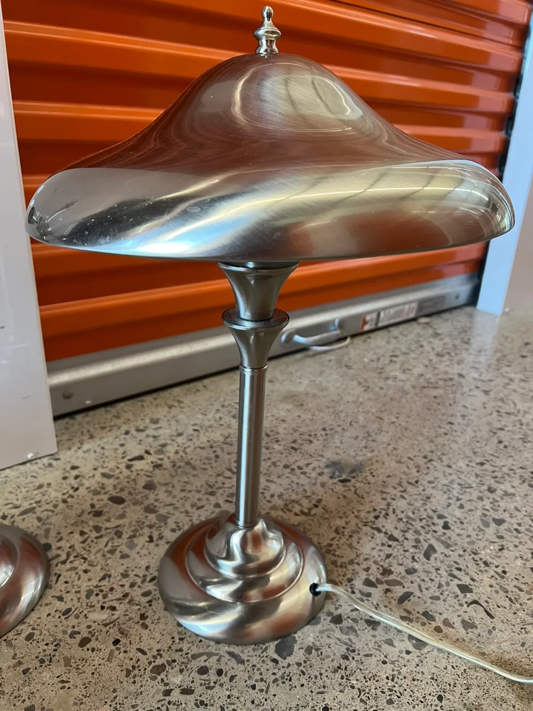 Silver Desk Lamps - Set of 2 thumbnail