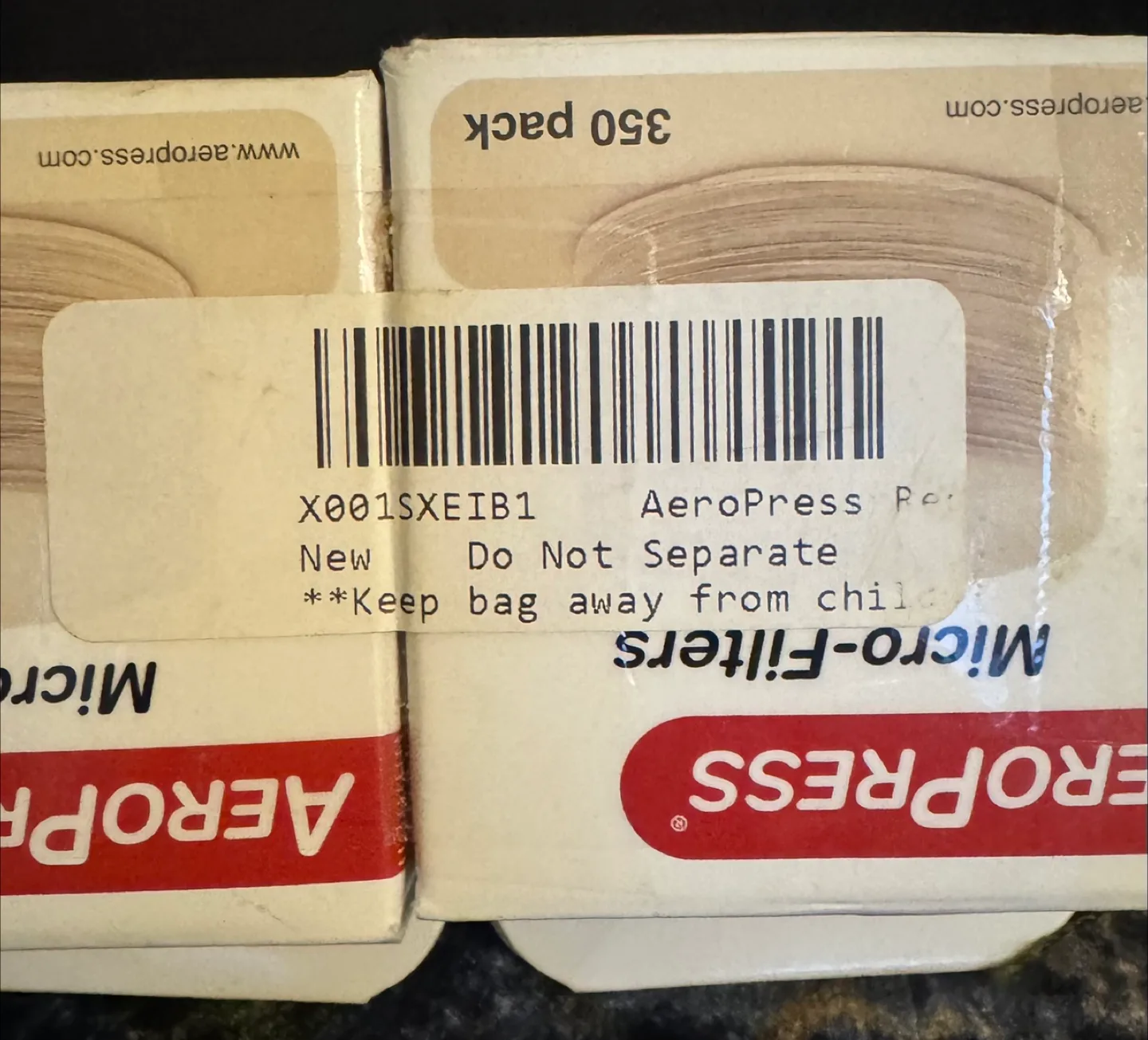 AeroPress Micro-Filters - 350 Pack#freecycle image indicator(3)