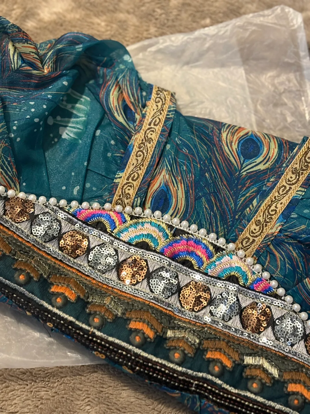 Girls' Ethnic Style Princess Dress thumbnail
