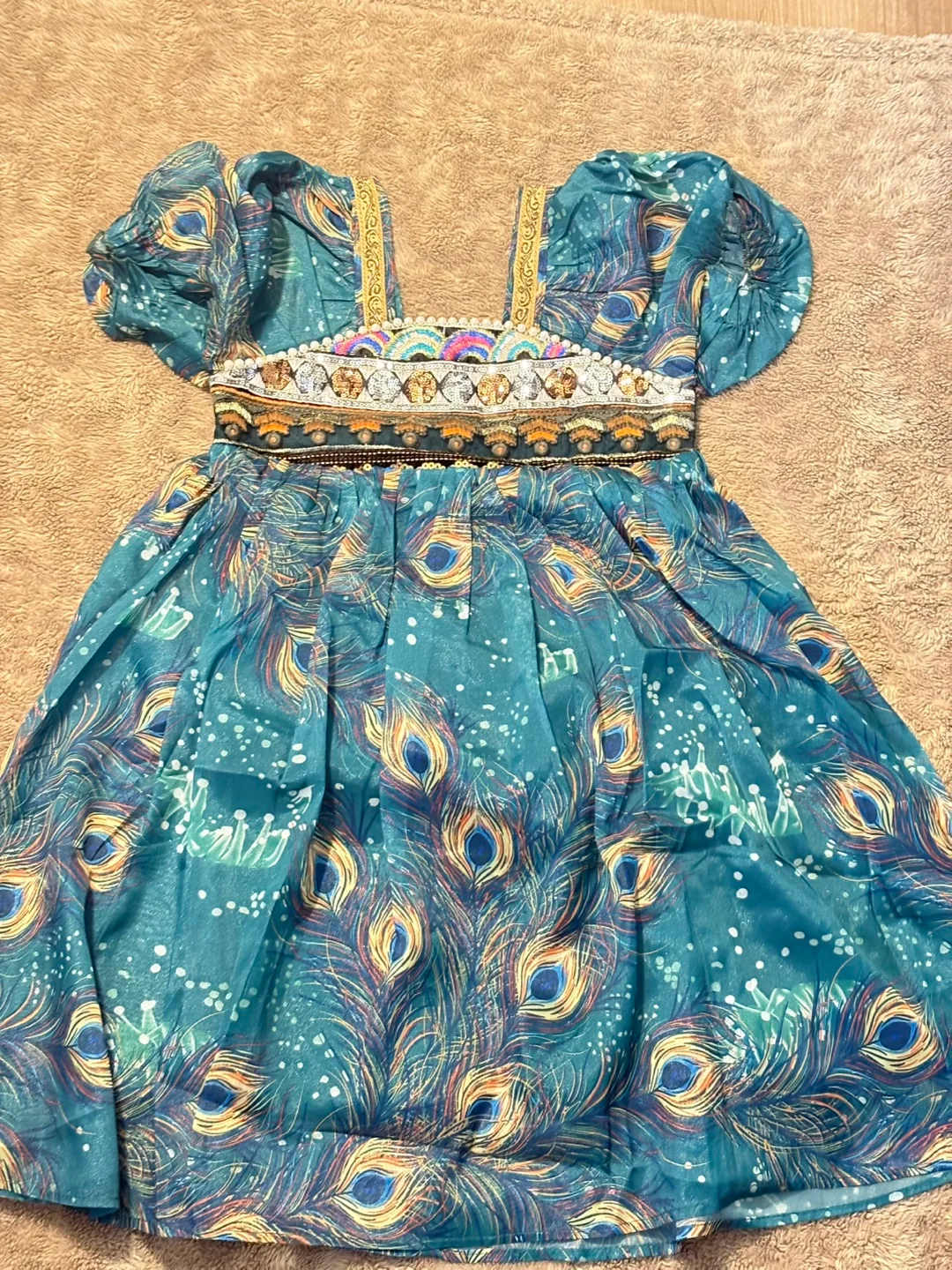 Girls' Ethnic Style Princess Dress image indicator(2)
