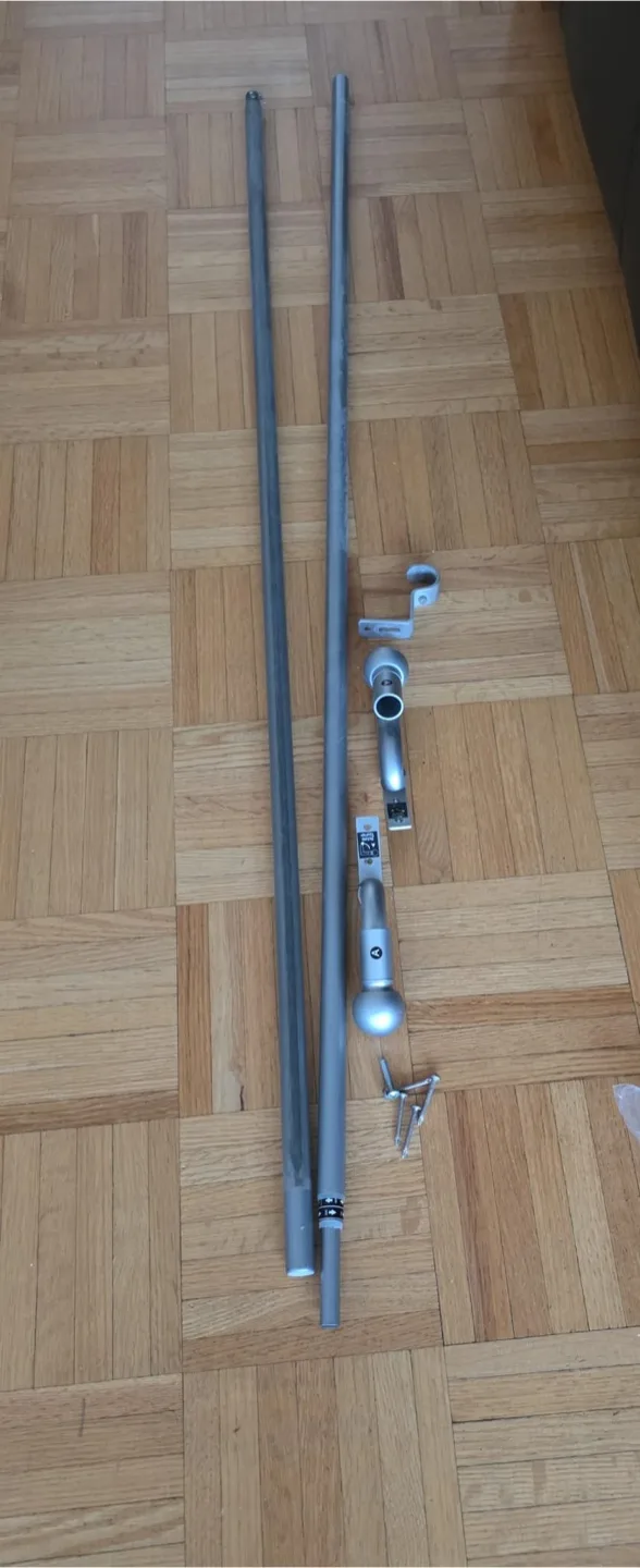 Extendable Curtain Rod Set - qty 2 thumbnail