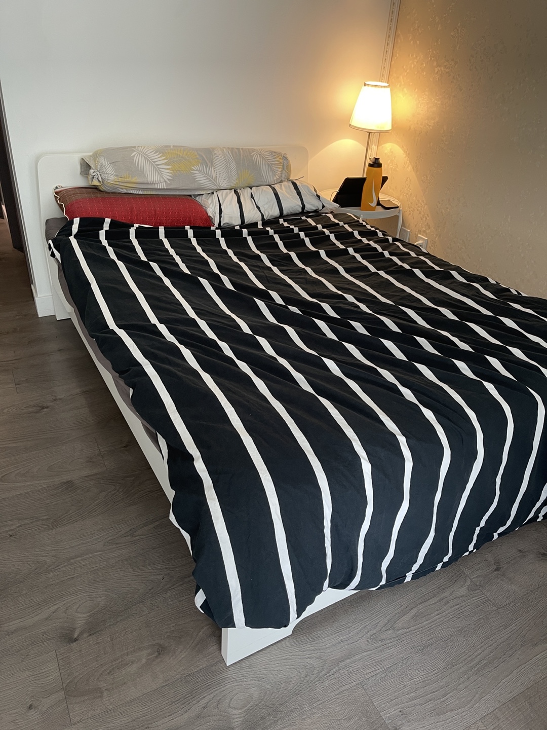 Ikea Double size Bed Frame - White