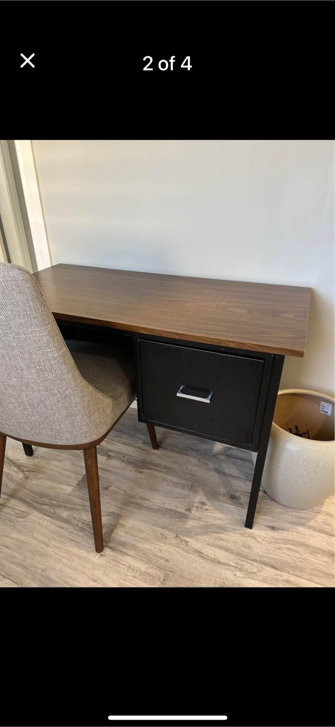 Desk with Drawer - photo 3