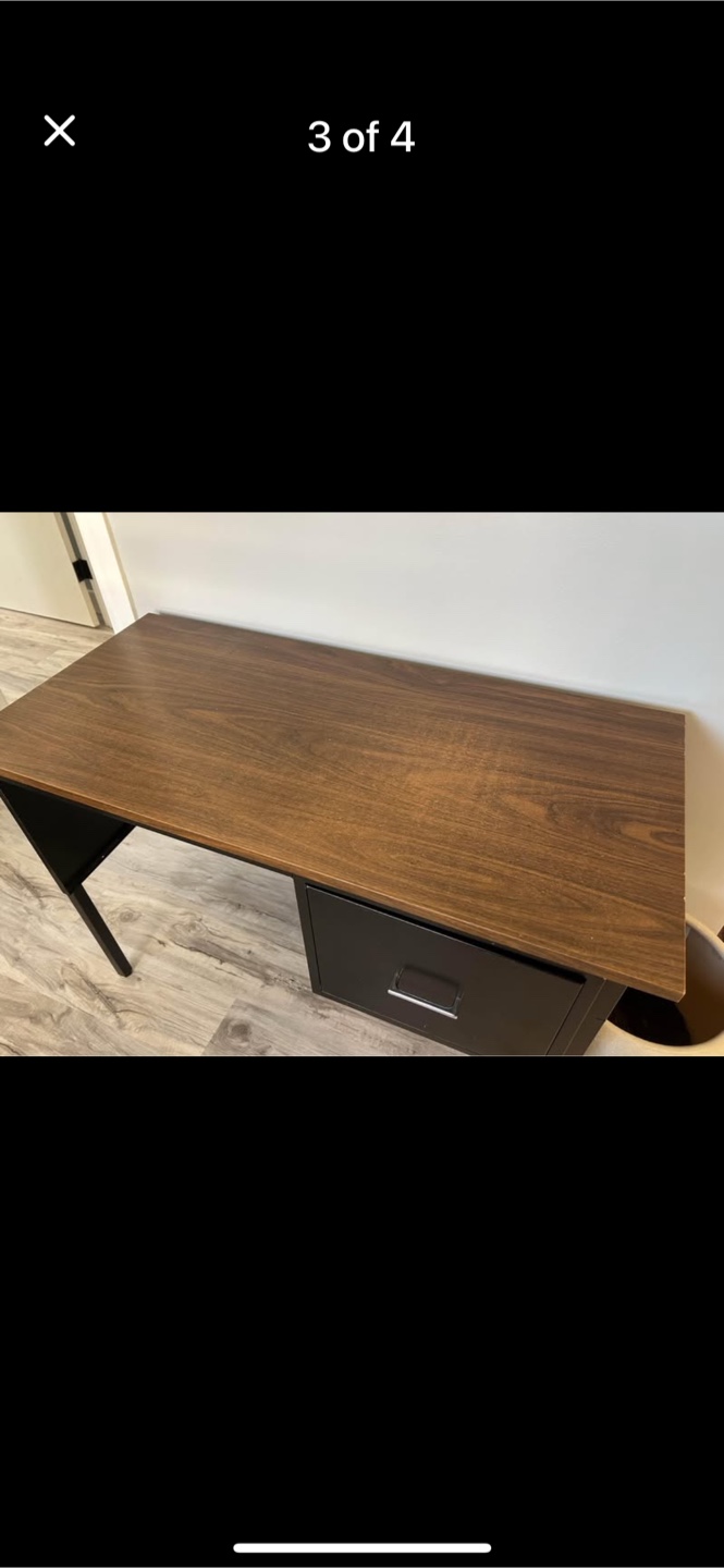 Desk with Drawer - photo 2