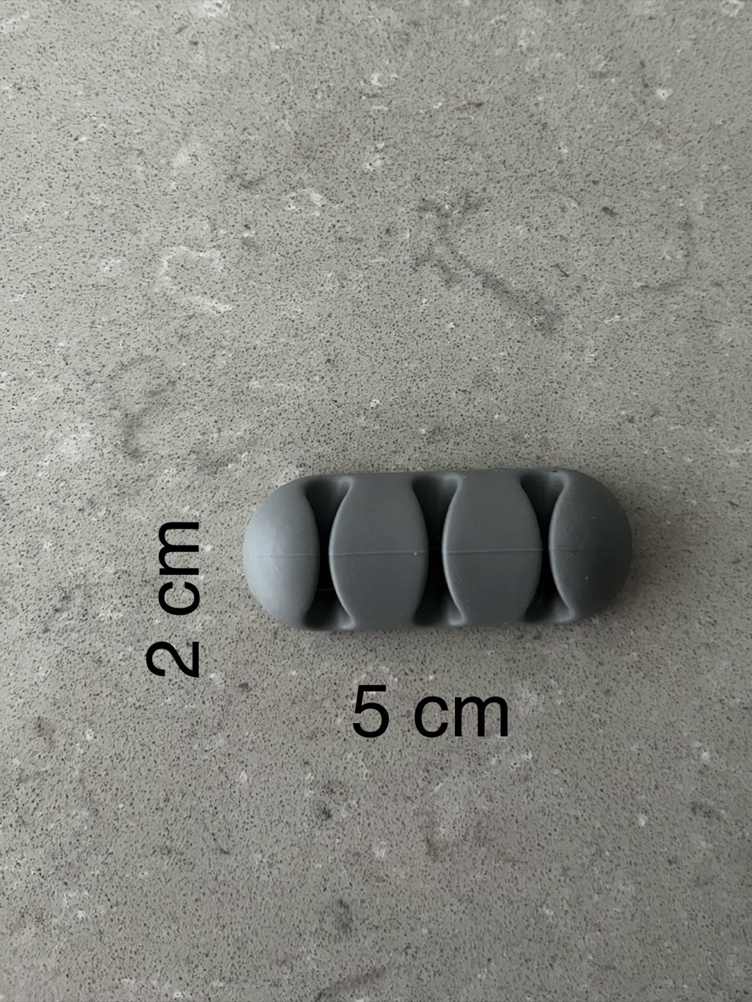Gray Cable Organizer Clips (3), Grey - photo 2