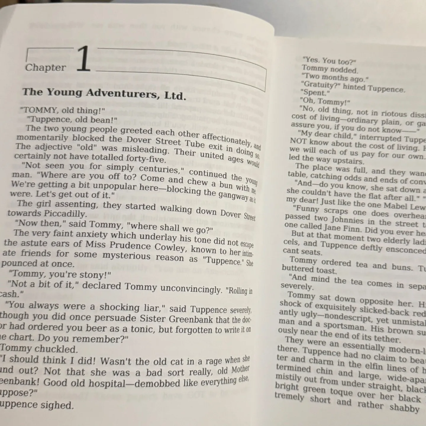 #freecycle Large print The Secret Adversary by Agatha Christie image indicator(3)