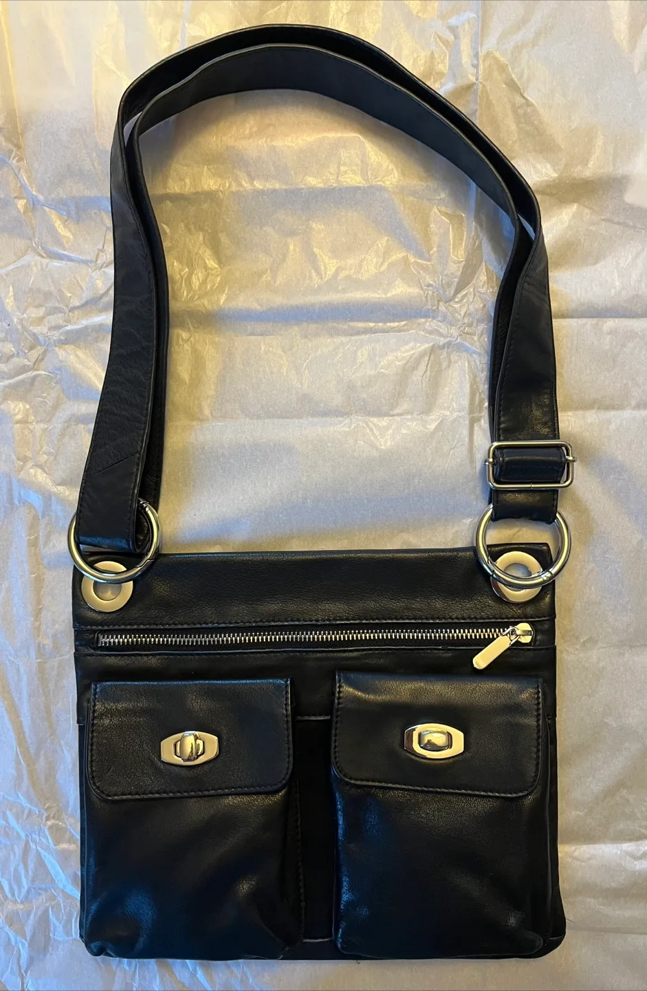 Danier Leather Village Bag - 6 Pocket Messenger thumbnail