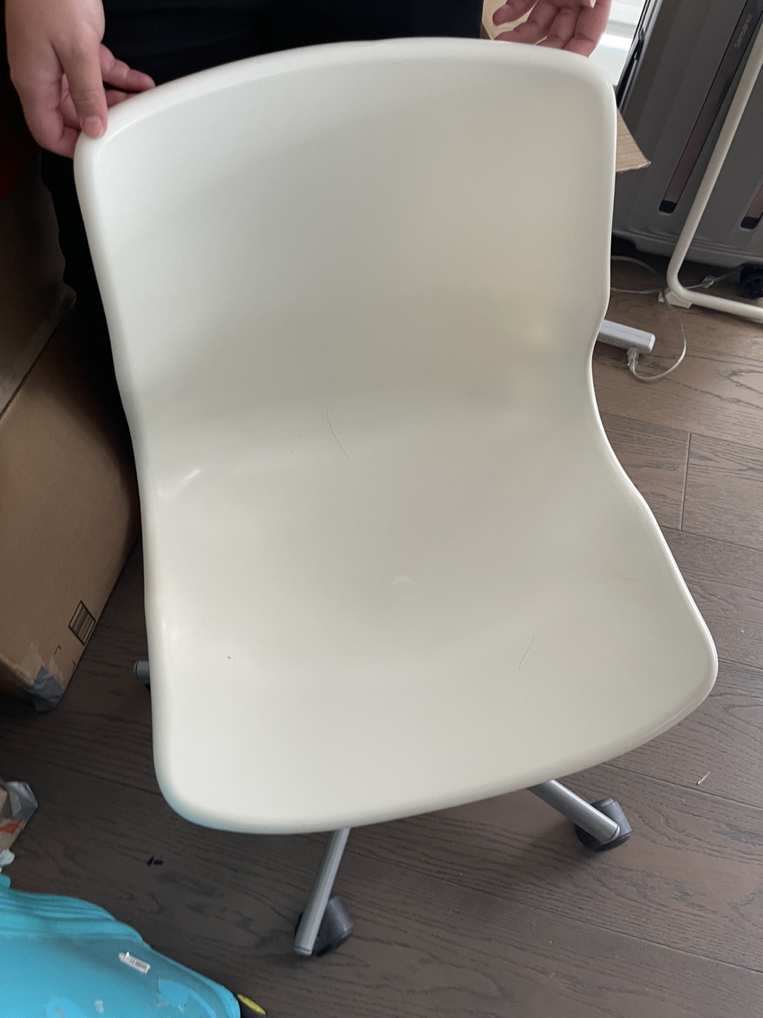 Ikea White Chair set - 4 chairs - photo 2