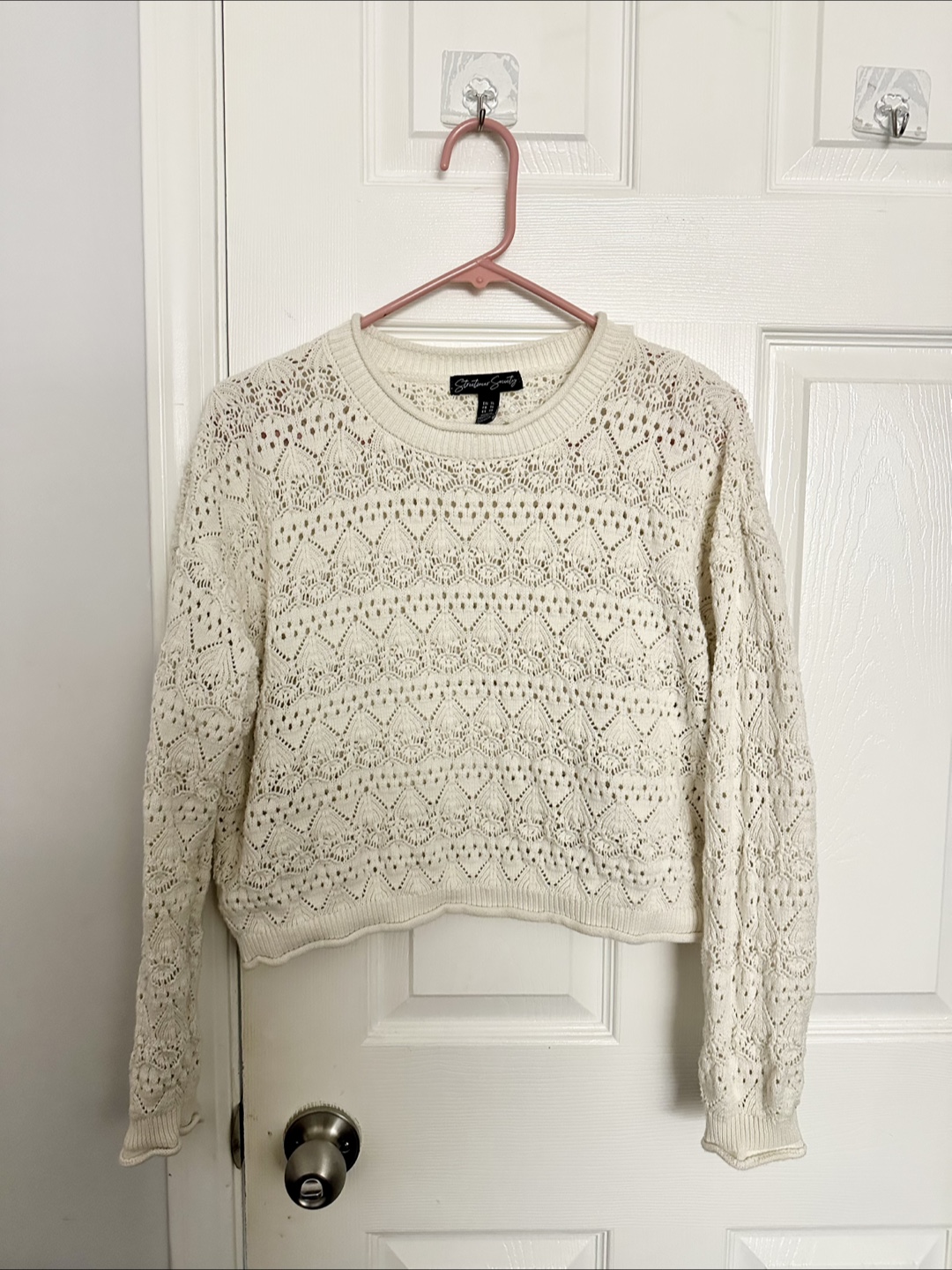 Open Knit Sweater